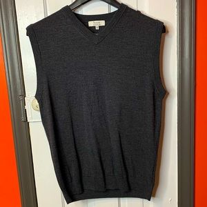 Turnbury Extra Fine Merino Wool Sweater Vest